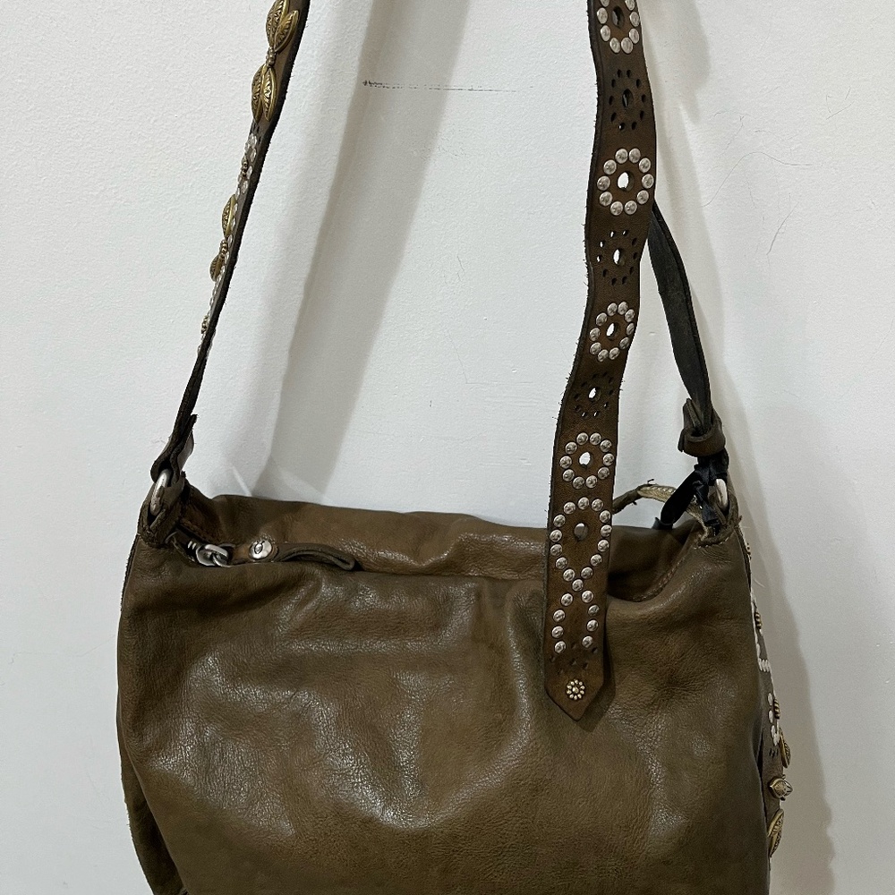 Campomaggi Shoulder Bag in Verde Militaire - Picture 6 of 6